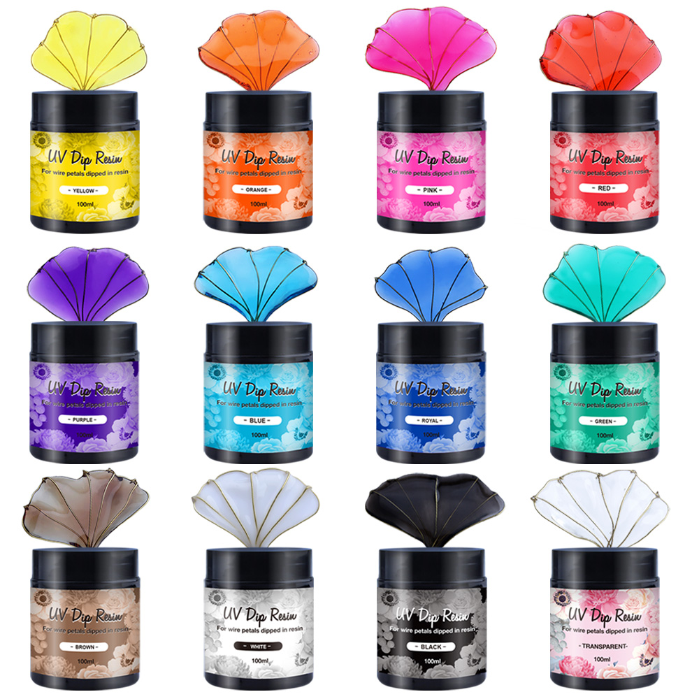 Resin Pigment Powder - 12 Colors UV Dipping Resin (Special