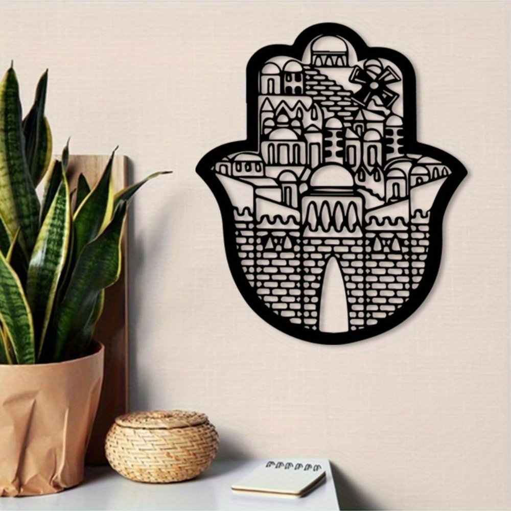 Art & Craft Kids Salon - CIFBUY Iron Wall Art Islamic Architecture