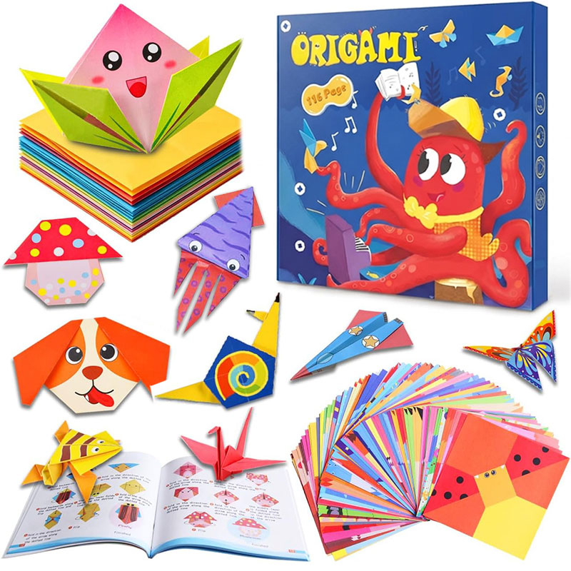 Art Craft Paper - Origami Paper Craft Kits Guiding Book
