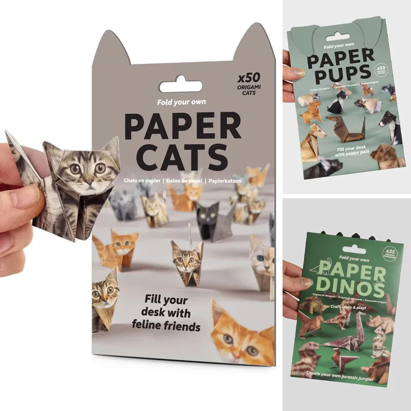 Creative DIY Paper Cats 50 She - Art Craft Dinosaurs recension och pris