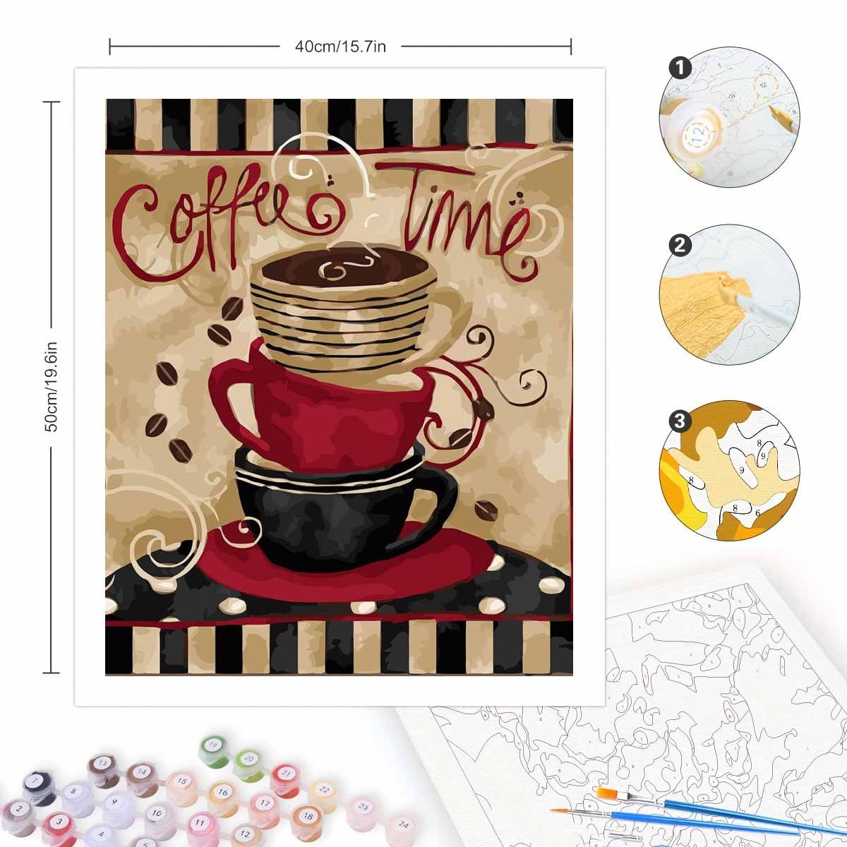 Paint By Numbers Kit for Adult - Art Craft Game recension och pris