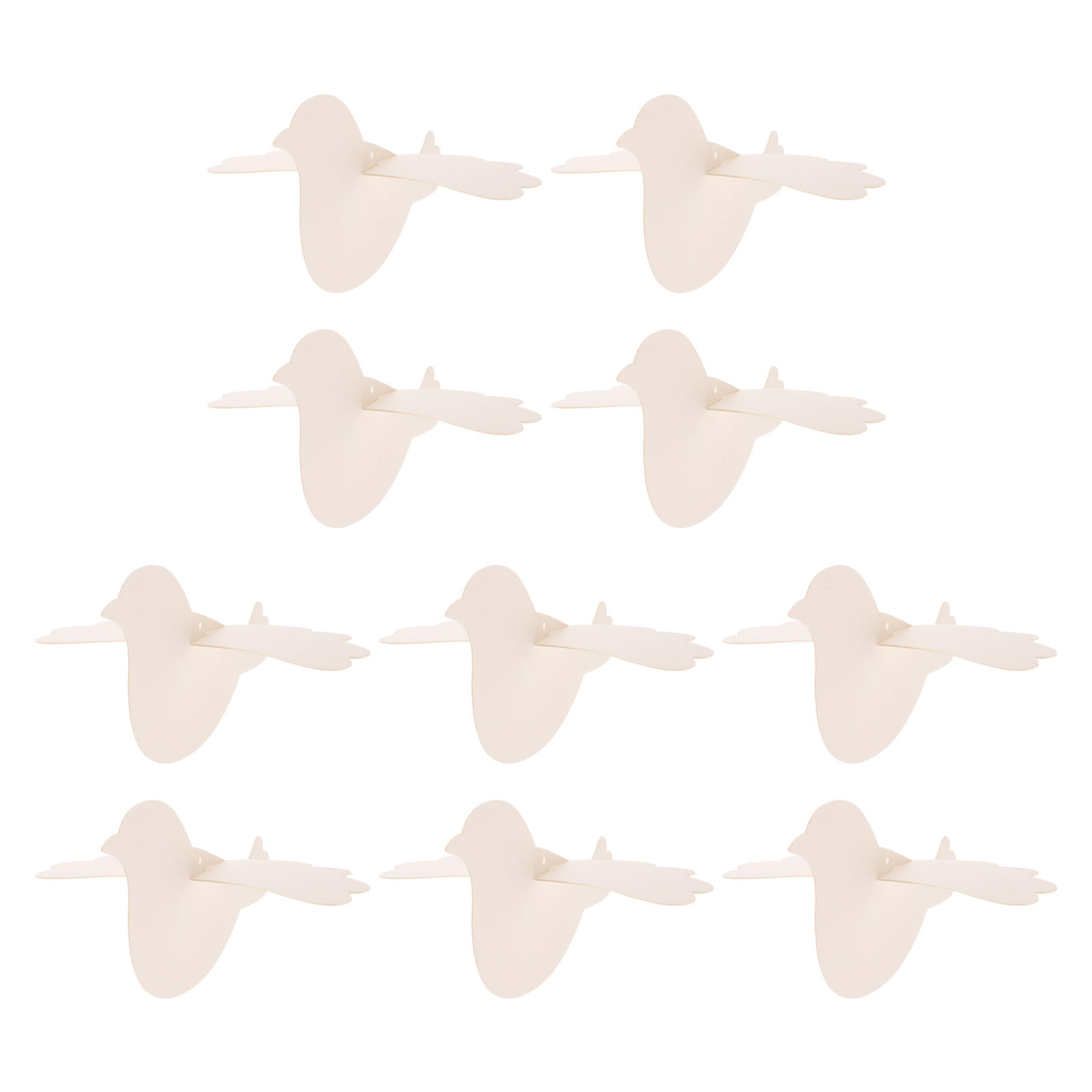 10Pcs Cardboard Bird Craft Kit - Art Craft For Kindergarten recension och pris
