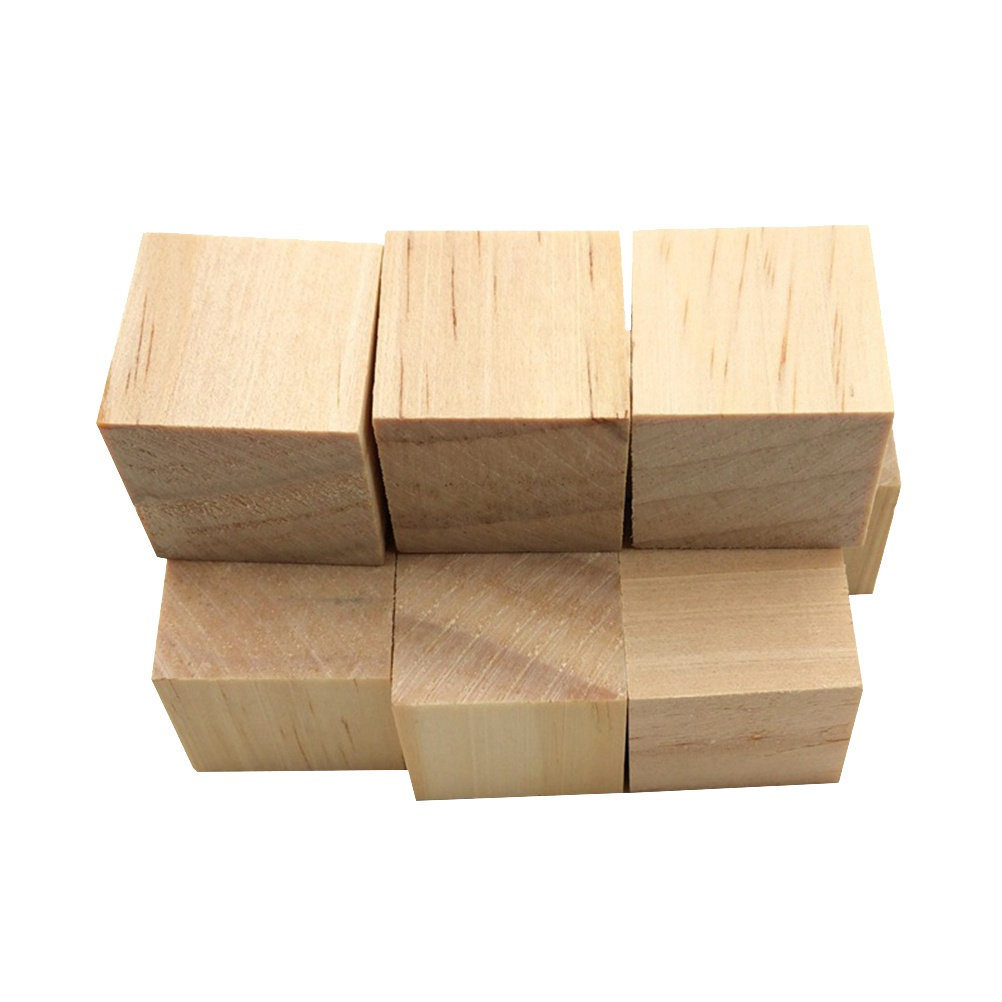 200Pcs Pine Wood Craft Cube Bl - Art Craft Game recension och pris