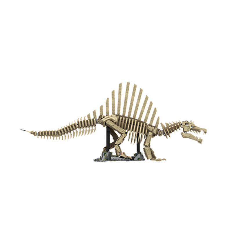 2246pcs MOC Dinosaurs Spinosau - Art Craft Dinosaurs recension och pris
