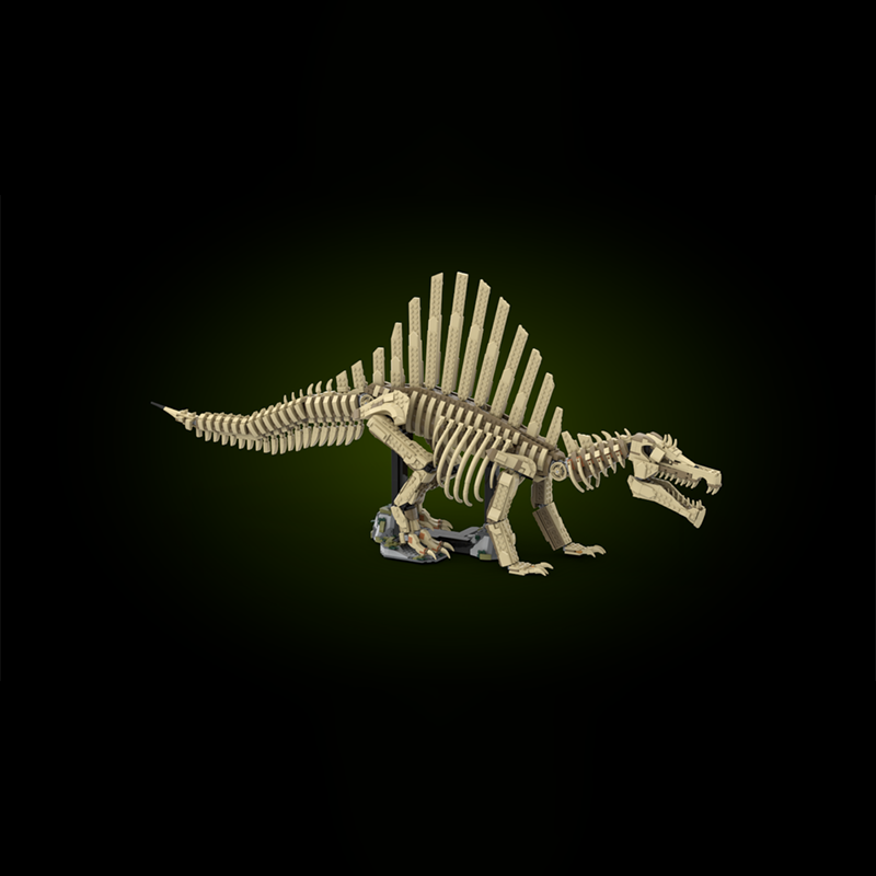 2246pcs MOC Dinosaurs Spinosau - Art Craft Dinosaurs recension och pris