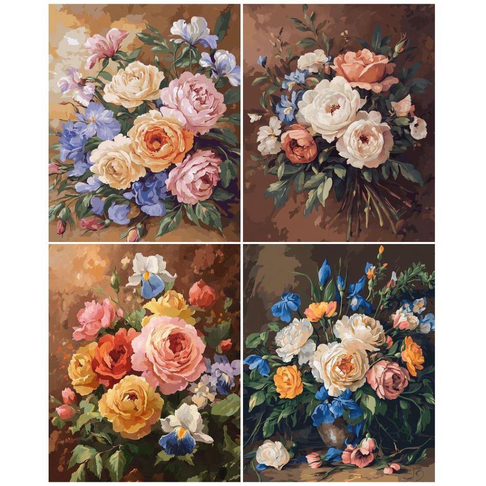 CHENISTORY Flower 5d Diamond P - Art Craft Ideas For Adults recension och pris