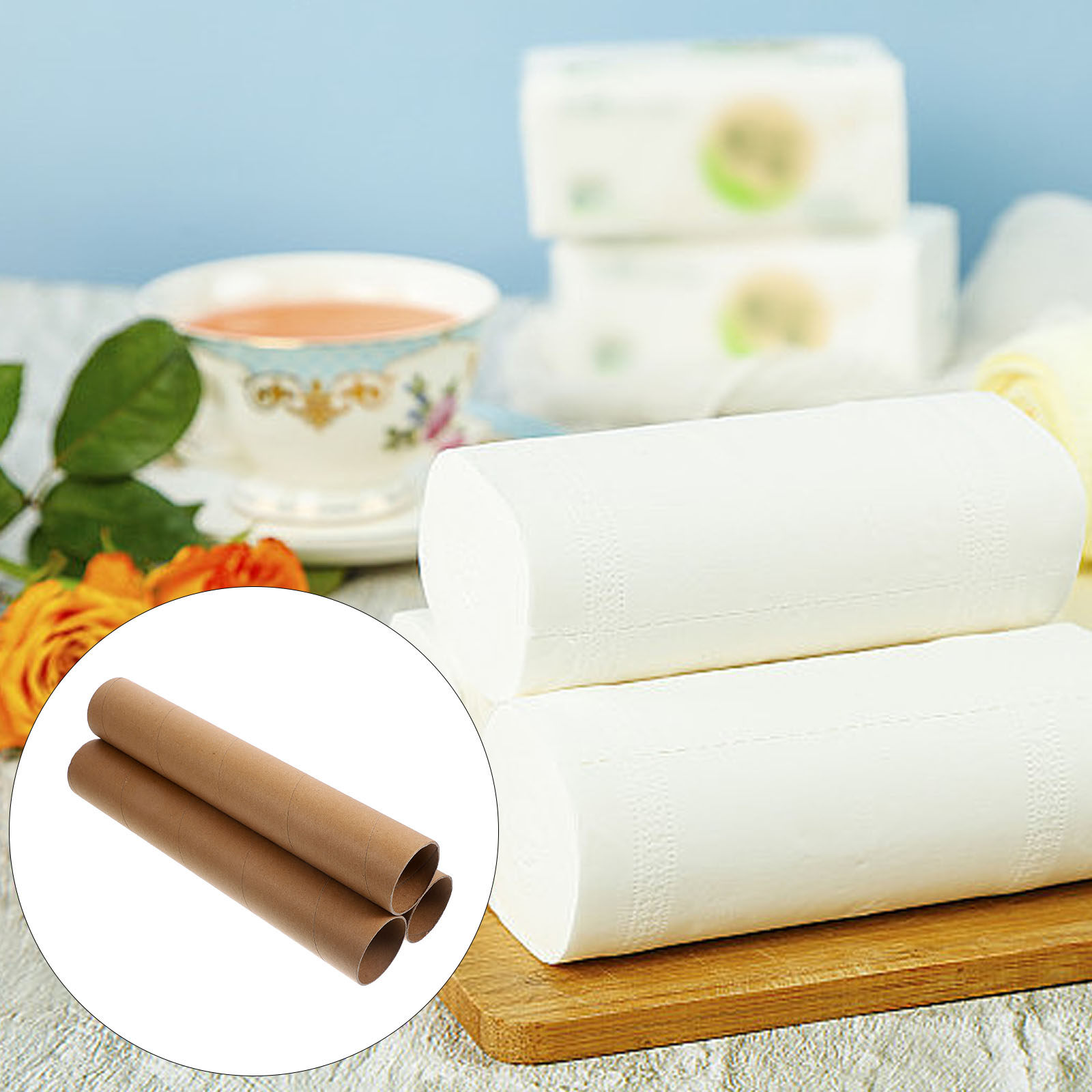 3Pcs Paper Tube DIY Craft Roll - Art Craft For Kindergarten recension och pris
