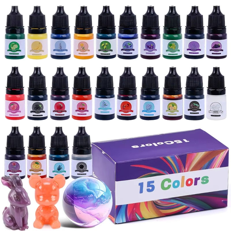 Epoxy Resin Color Pigment 24 V - Resin Pigment Powder recension och pris