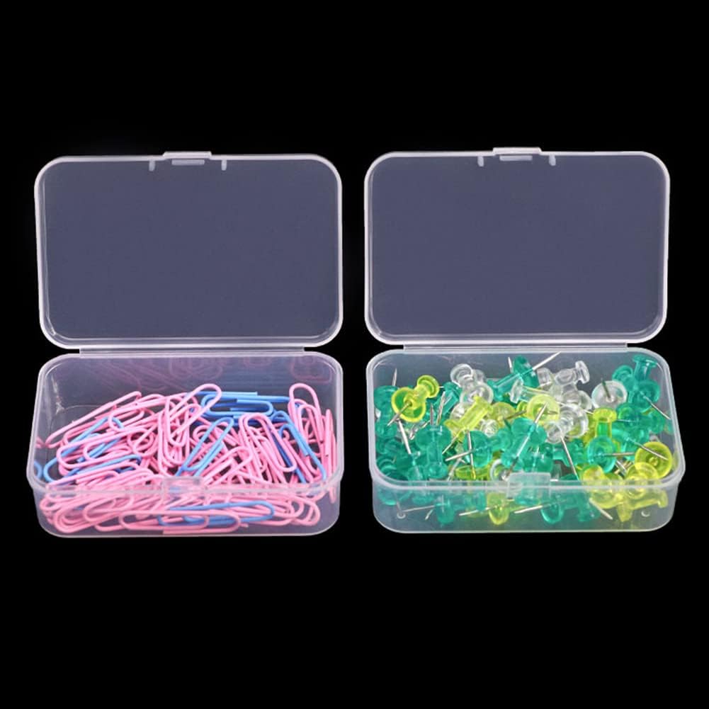 A Set of 10 Small Transparent  - Box Art And Craft recension och pris