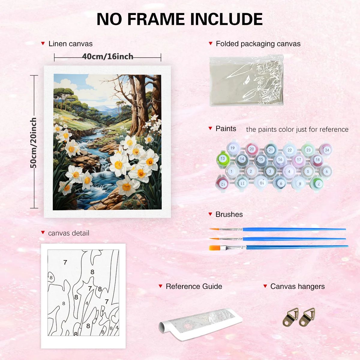 GATYZTORY Seaside Rose Paintin - Art Craft Ideas For Adults recension och pris