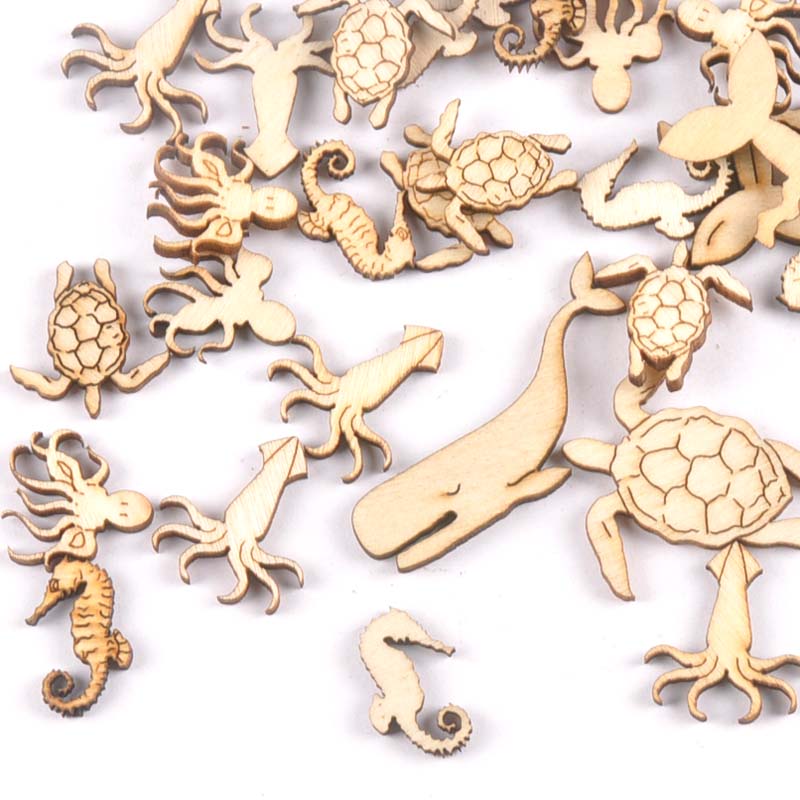 20Pcs 25-40mm Sea Turtle/horse - Art Craft Horse recension och pris