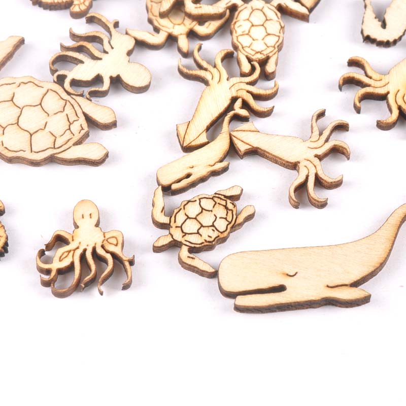 20Pcs 25-40mm Sea Turtle/horse - Art Craft Horse recension och pris