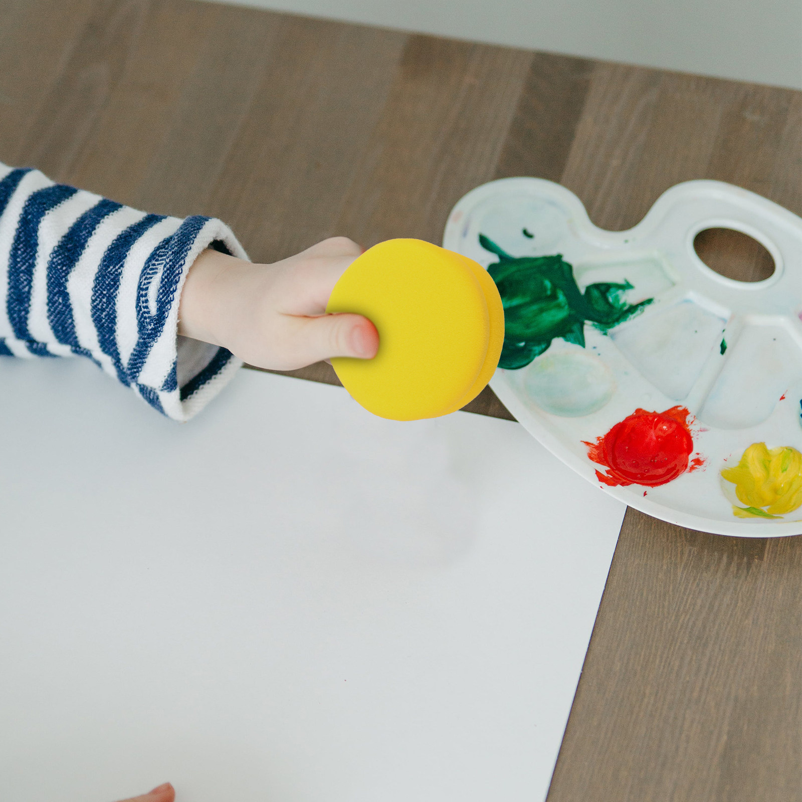 2Pcs Children Painting Sponge  - Art Craft For Kindergarten recension och pris
