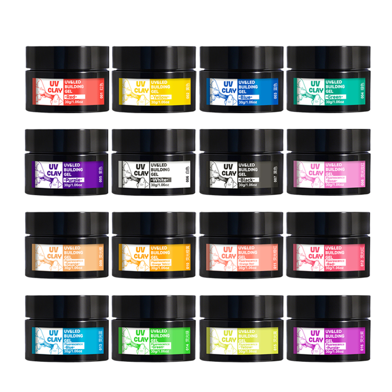 16 colors of UV resin putty -3 - Resin Pigment Powder recension och pris