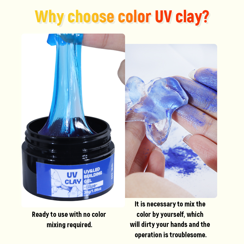 16 colors of UV resin putty -3 - Resin Pigment Powder recension och pris