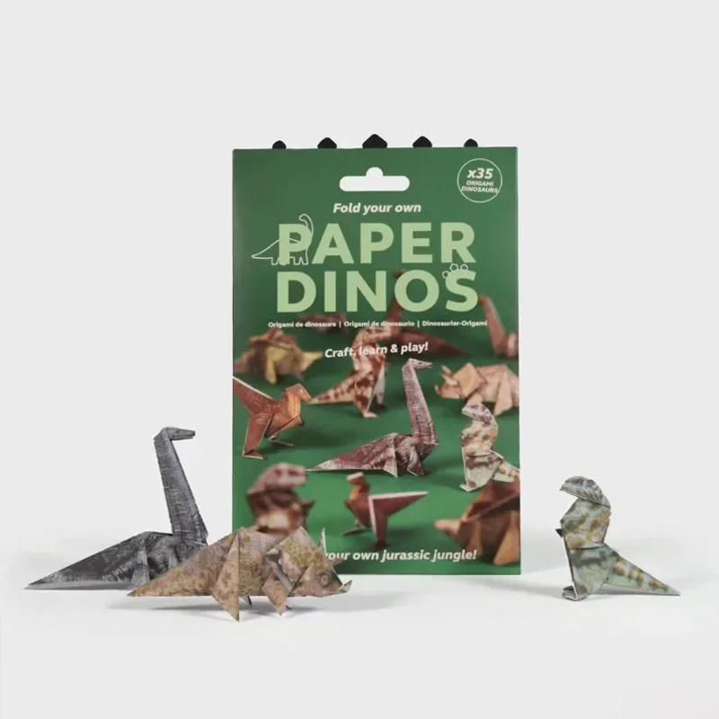 50 Sheets Creative DIY Origami - Art Craft Dinosaurs recension och pris
