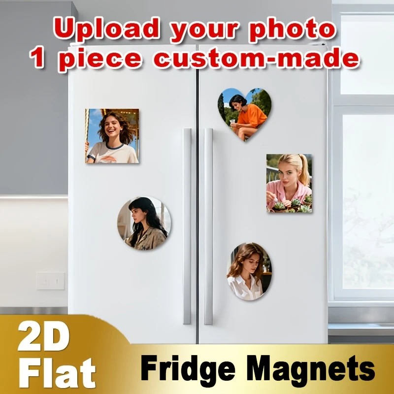 Custom Photo Fridge Magnet 2D  - Art Craft Christmas recension och pris