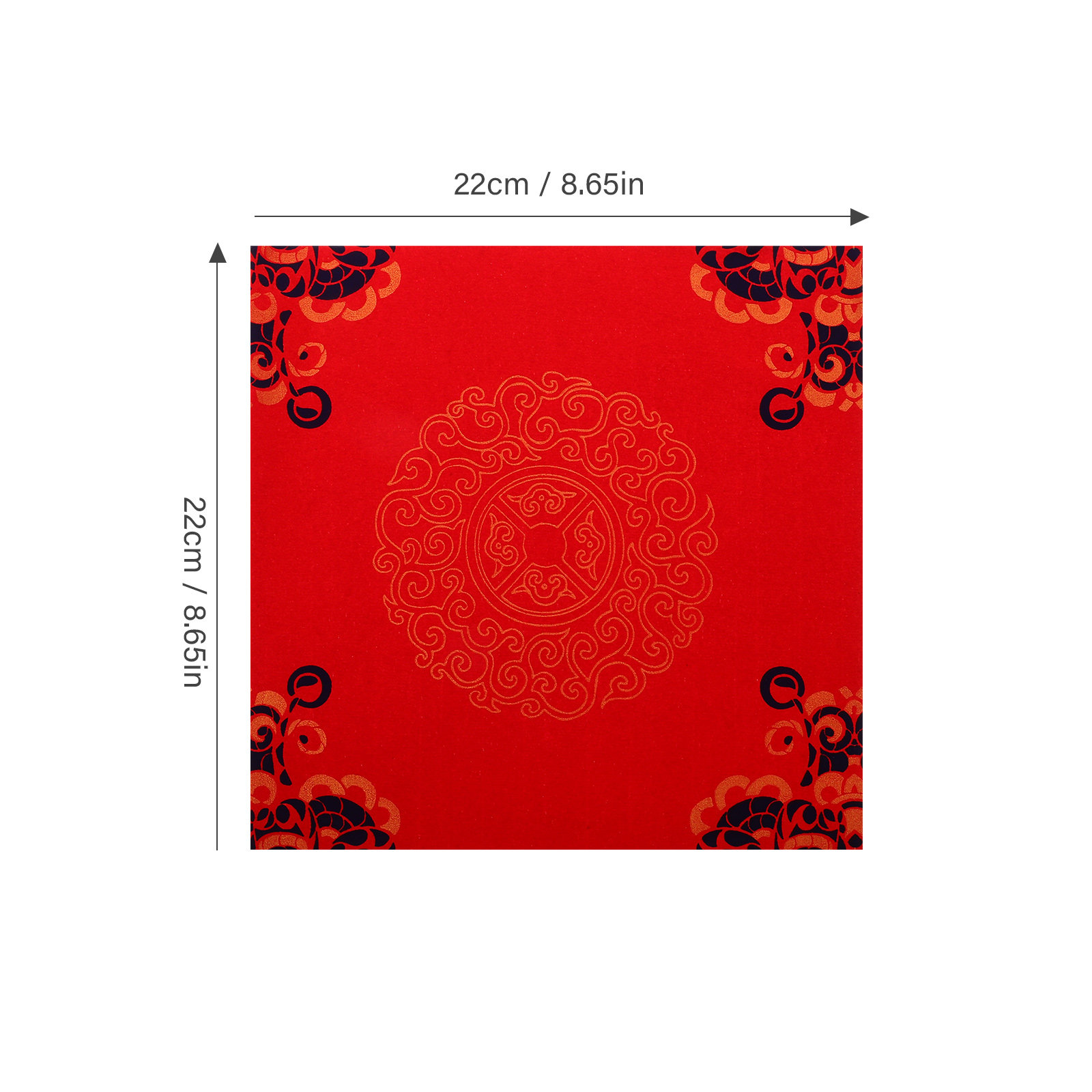 20 Sheets Red Craft Paper H Bl - Art Craft Paper recension och pris