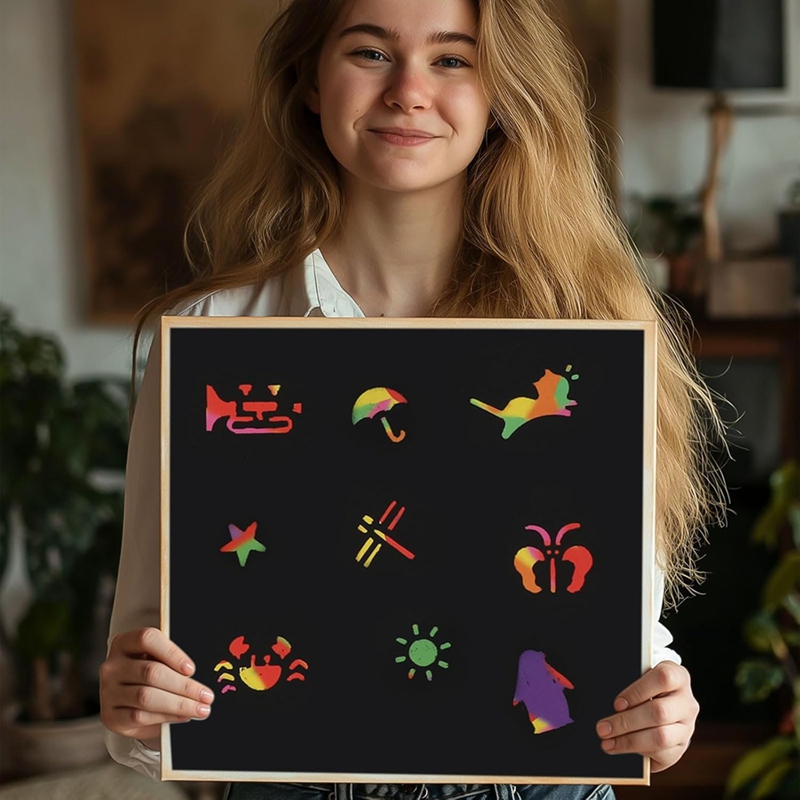 Scratch Paper Art Set, Black C - Art Craft Game recension och pris