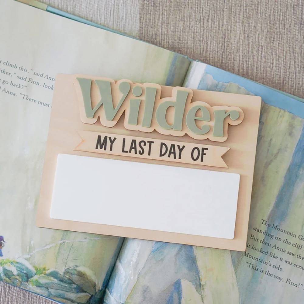 1Pc Custom First and Last Day  - Art Craft Christmas recension och pris