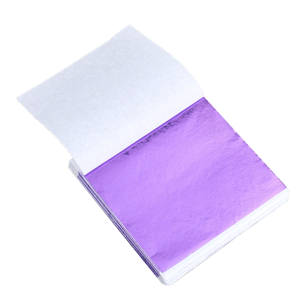 50Pcs 8x8.5cm Gold Leaf Sheets - Art Craft Paper recension och pris