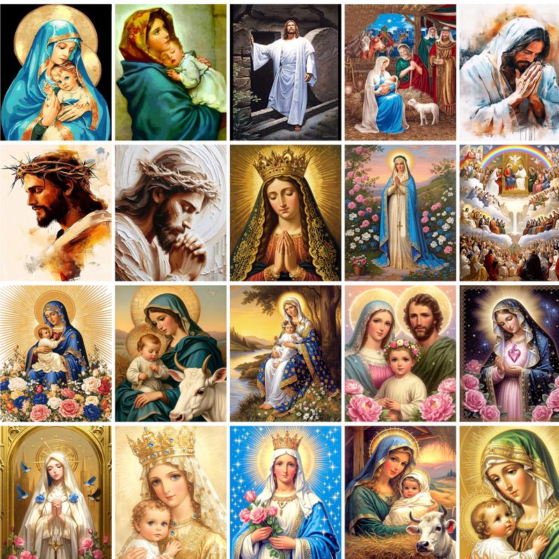 GATYZTORY Jesus Painting By Nu - Art Craft Ideas For Adults recension och pris