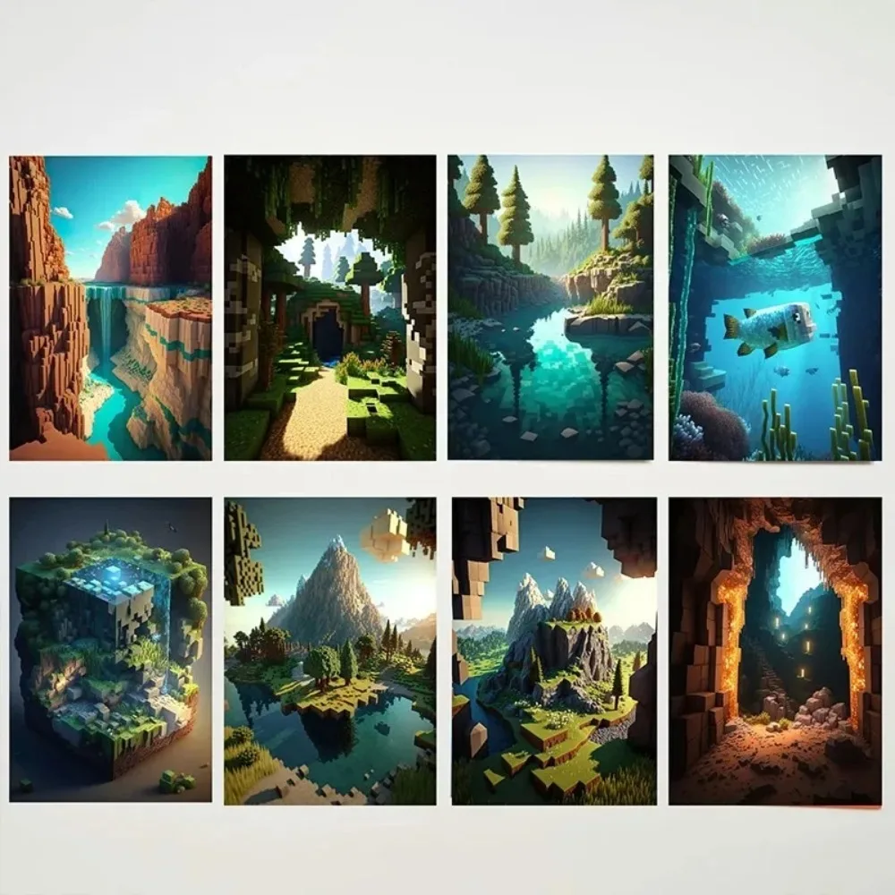 Mine Game Pixel Craft Landscap - Art Craft Game recension och pris