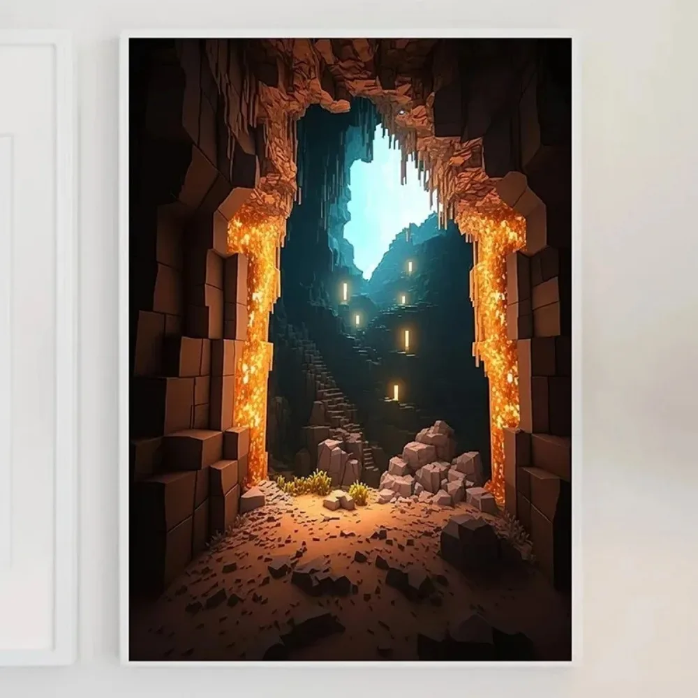 Mine Game Pixel Craft Landscap - Art Craft Game recension och pris