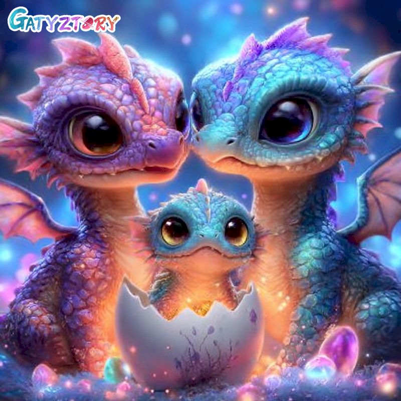 GATYZTORY Diamond Painting Kit - Art Craft Dinosaurs recension och pris