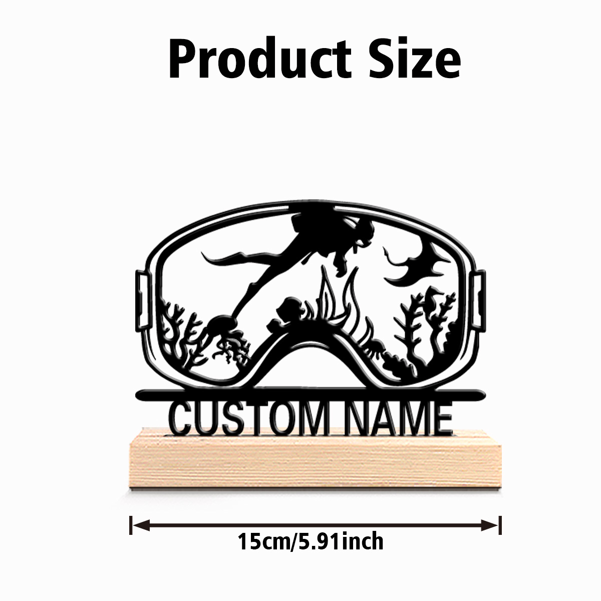 1pc Cute Personalized Custom D - Art Craft Christmas recension och pris