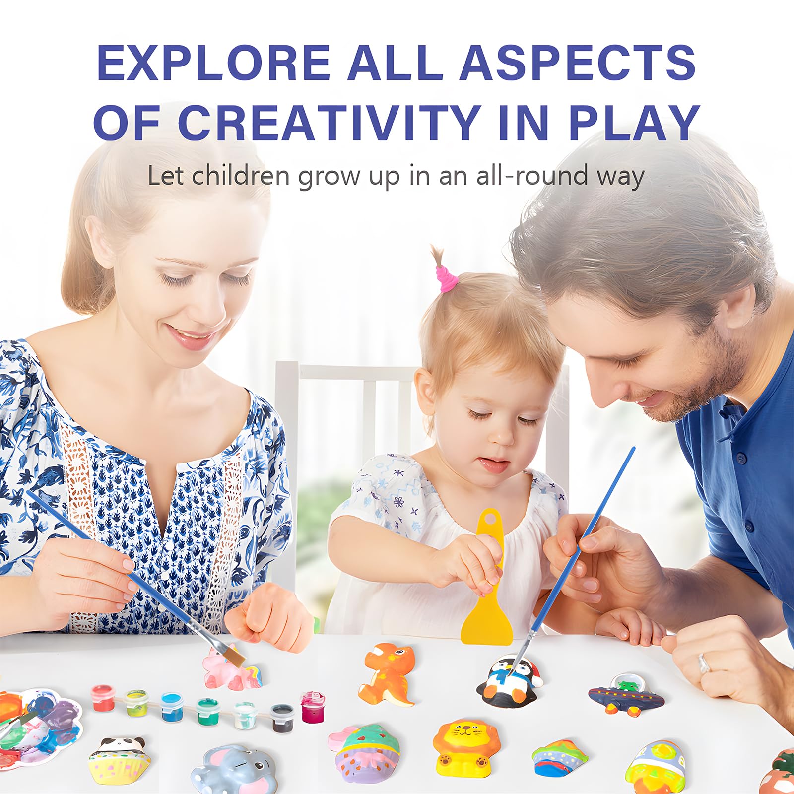 Kids Arts and Crafts Set Paint - Art Craft Dinosaurs recension och pris