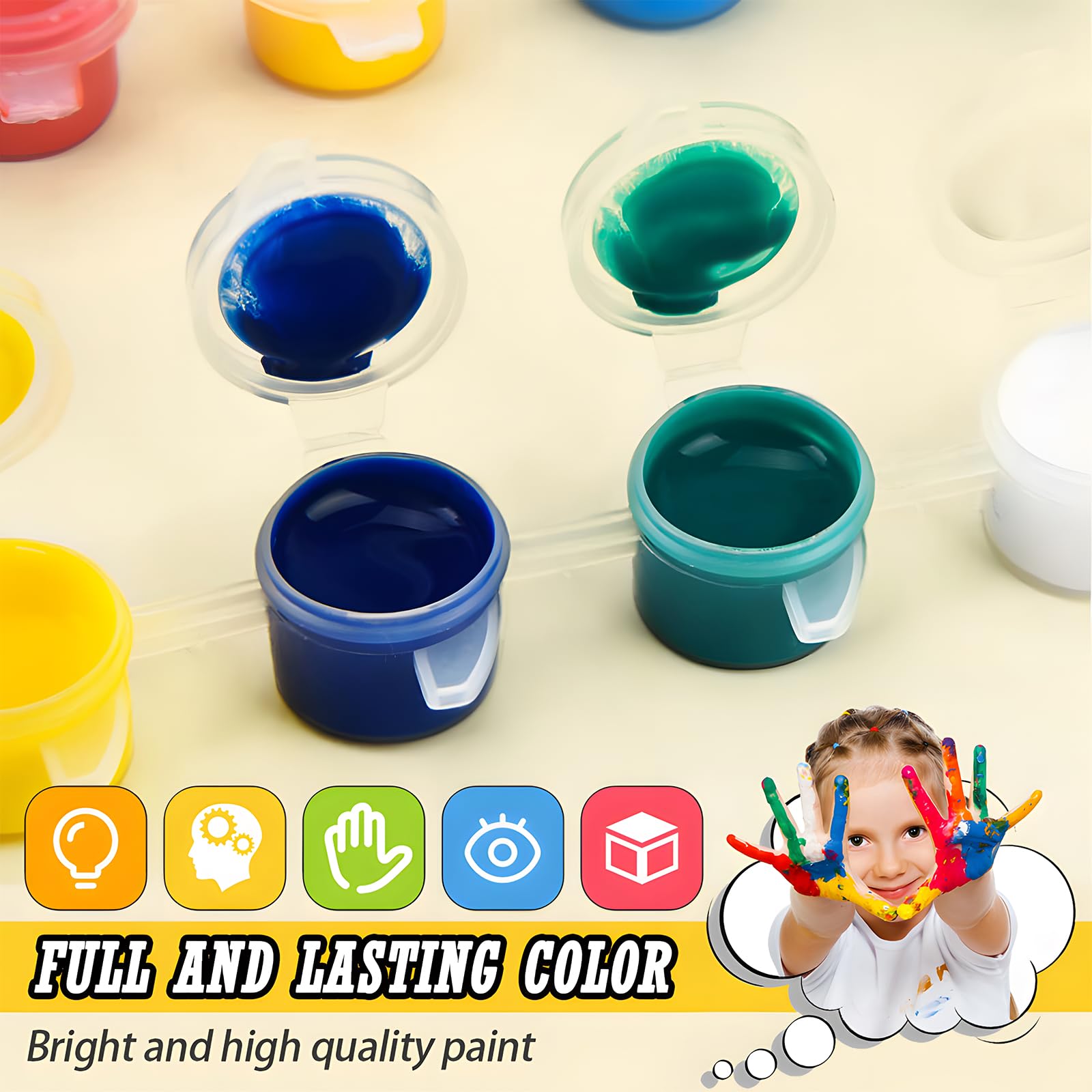 Kids Arts and Crafts Set Paint - Art Craft Dinosaurs recension och pris