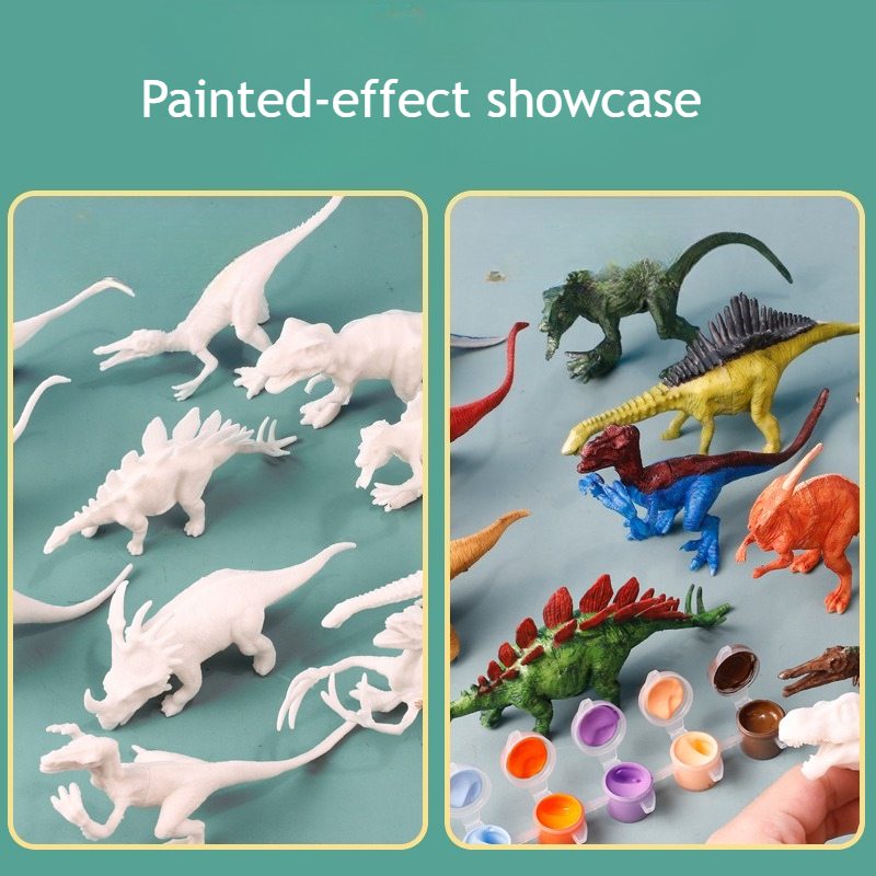 Paint Your Own Dinosaur Kit 8  - Art Craft Dinosaurs recension och pris