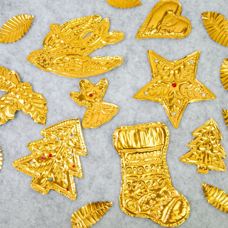 DIY Gold Foil Art Relief Chris - Art Craft Paper recension och pris