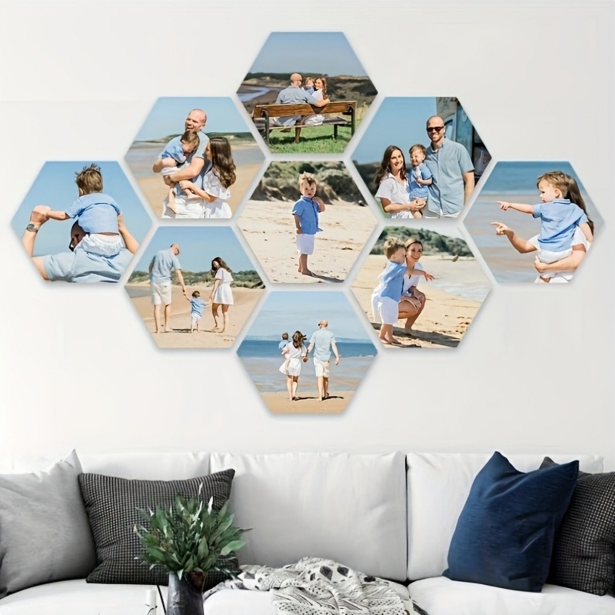 Custom Wall Decor — Modern Hex - Art Craft Christmas recension och pris