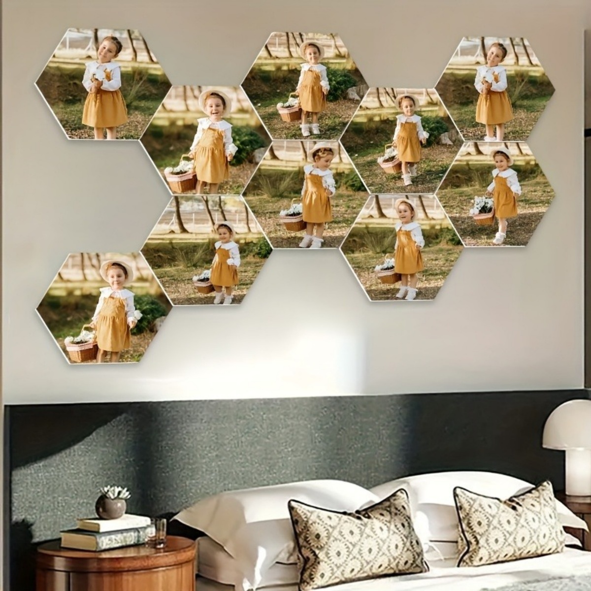 Custom Wall Decor — Modern Hex - Art Craft Christmas recension och pris