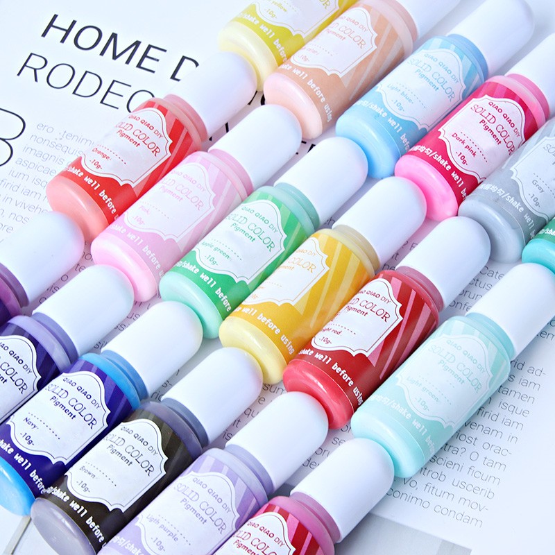 Wholesale 18 vibrant liquid pi - Resin Pigment Powder recension och pris
