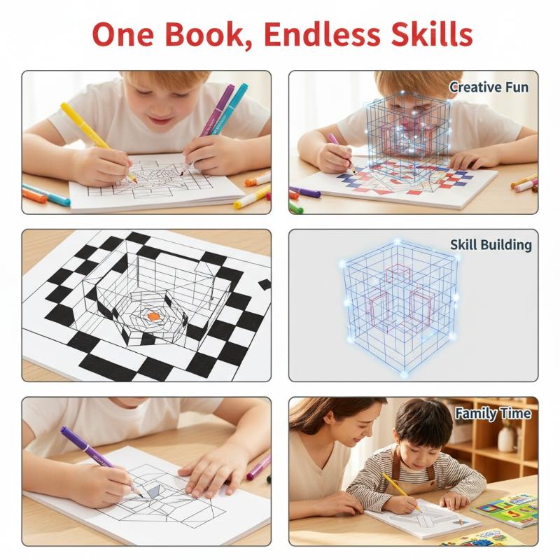 3D Magic Stereoscopic Art Craf - Art Craft For Kindergarten recension och pris
