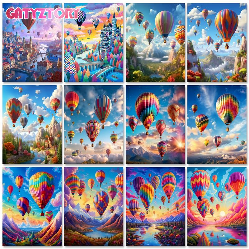 GATYZTORY Hot Air Balloon Diam - Art Craft Ideas For Adults recension och pris