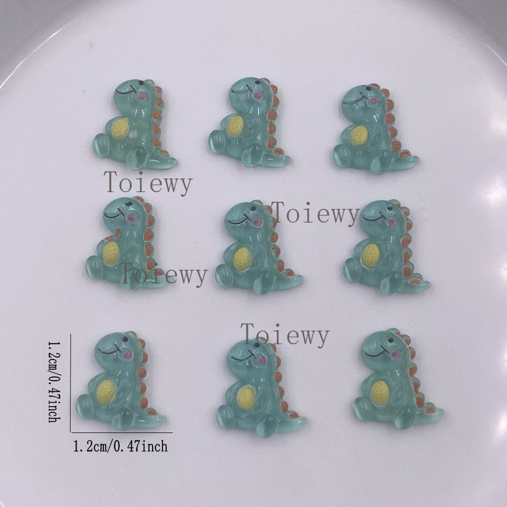 50pcs Mixed Resin Colorful Gli - Art Craft Dinosaurs recension och pris