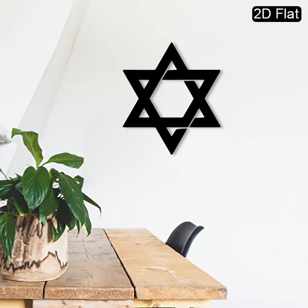 CIFBUY Iron Wall Art Star of D - Art & Craft Kids Salon recension och pris