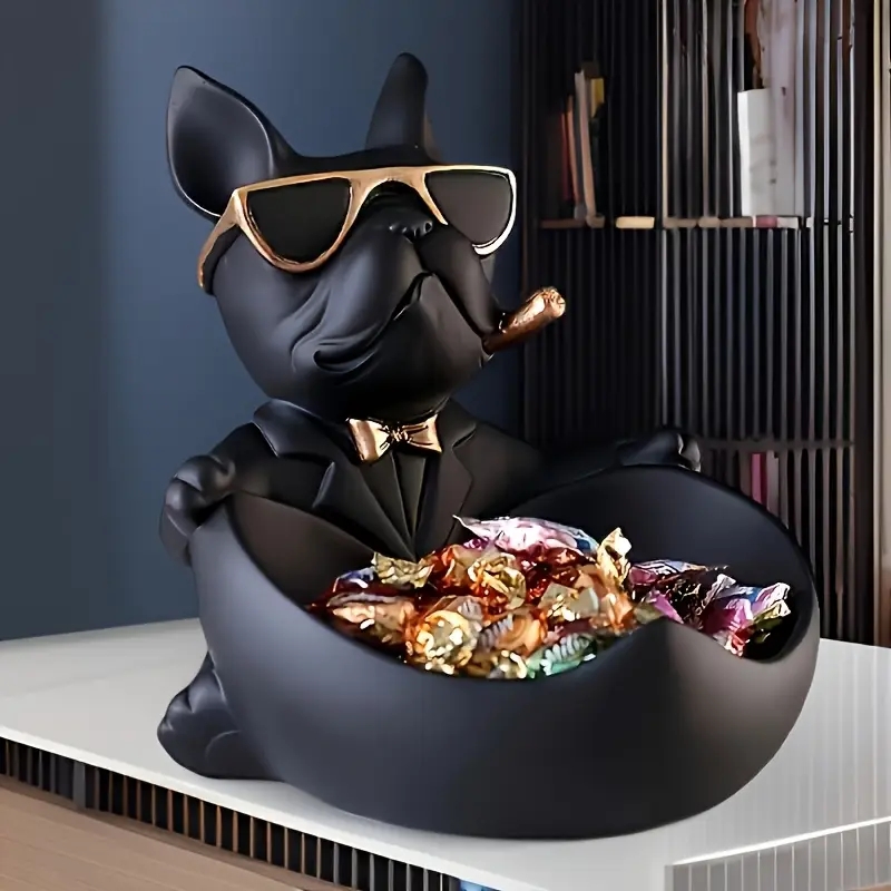 Cool Dog Statue Bulldog Statue - Art And Craft Sunglasses recension och pris