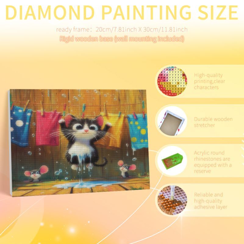 PhotoCustom Mouse 5d Diamond P - Art Craft Ideas For Adults recension och pris