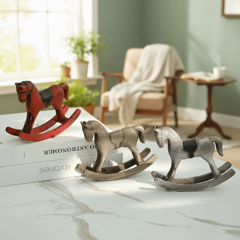 Creative Design Wooden Horse W - Art Craft Horse recension och pris