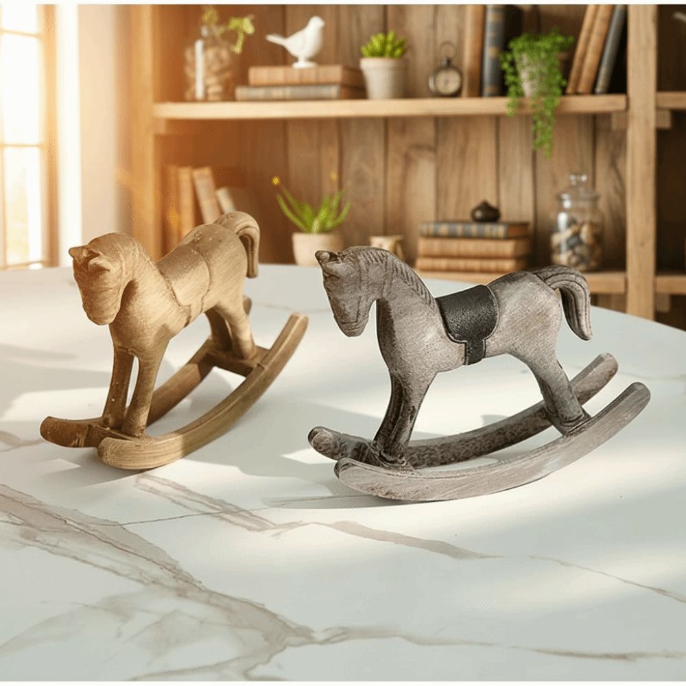 Creative Design Wooden Horse W - Art Craft Horse recension och pris
