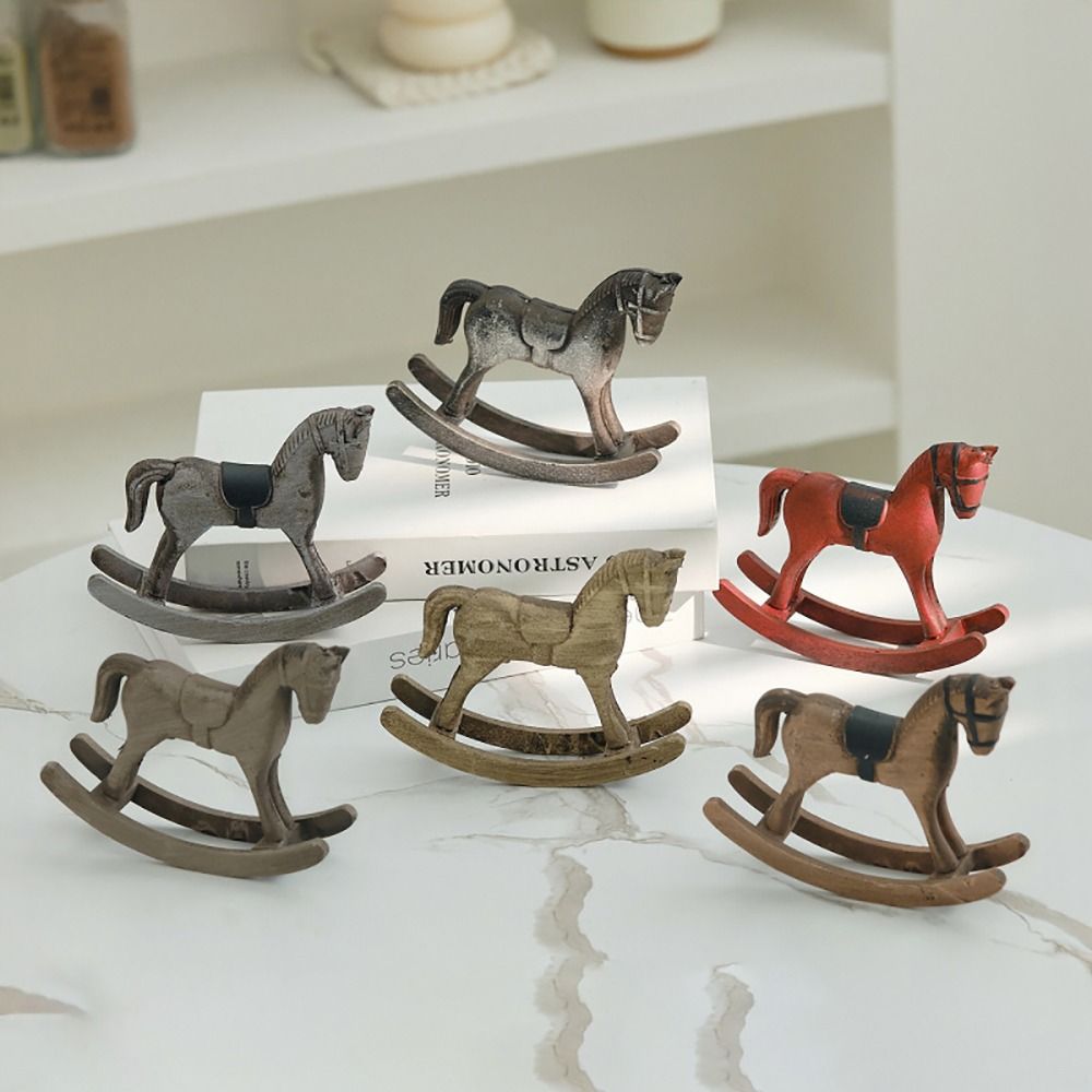 Creative Design Wooden Horse W - Art Craft Horse recension och pris