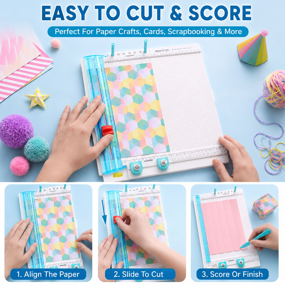 7-in-1 Paper Trimmer & Scoring - Art Craft Paper recension och pris
