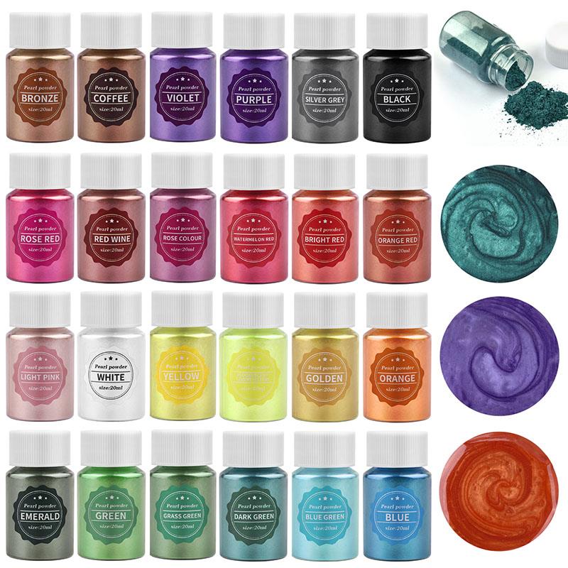 10ml Epoxy Resin Pigment Fille - Resin Pigment Powder recension och pris