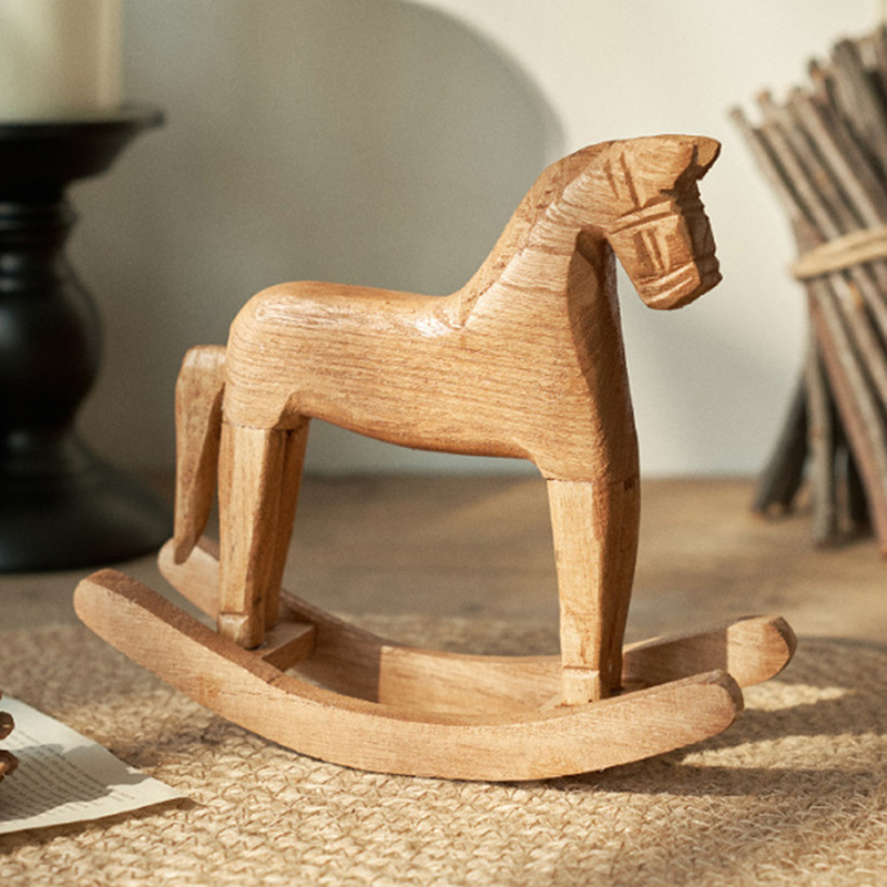 Wooden Crafts Rocking Horse St - Art Craft Horse recension och pris