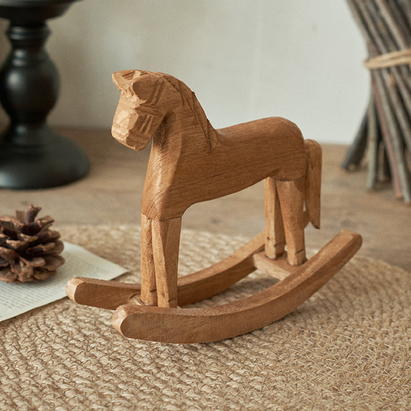 Wooden Crafts Rocking Horse St - Art Craft Horse recension och pris